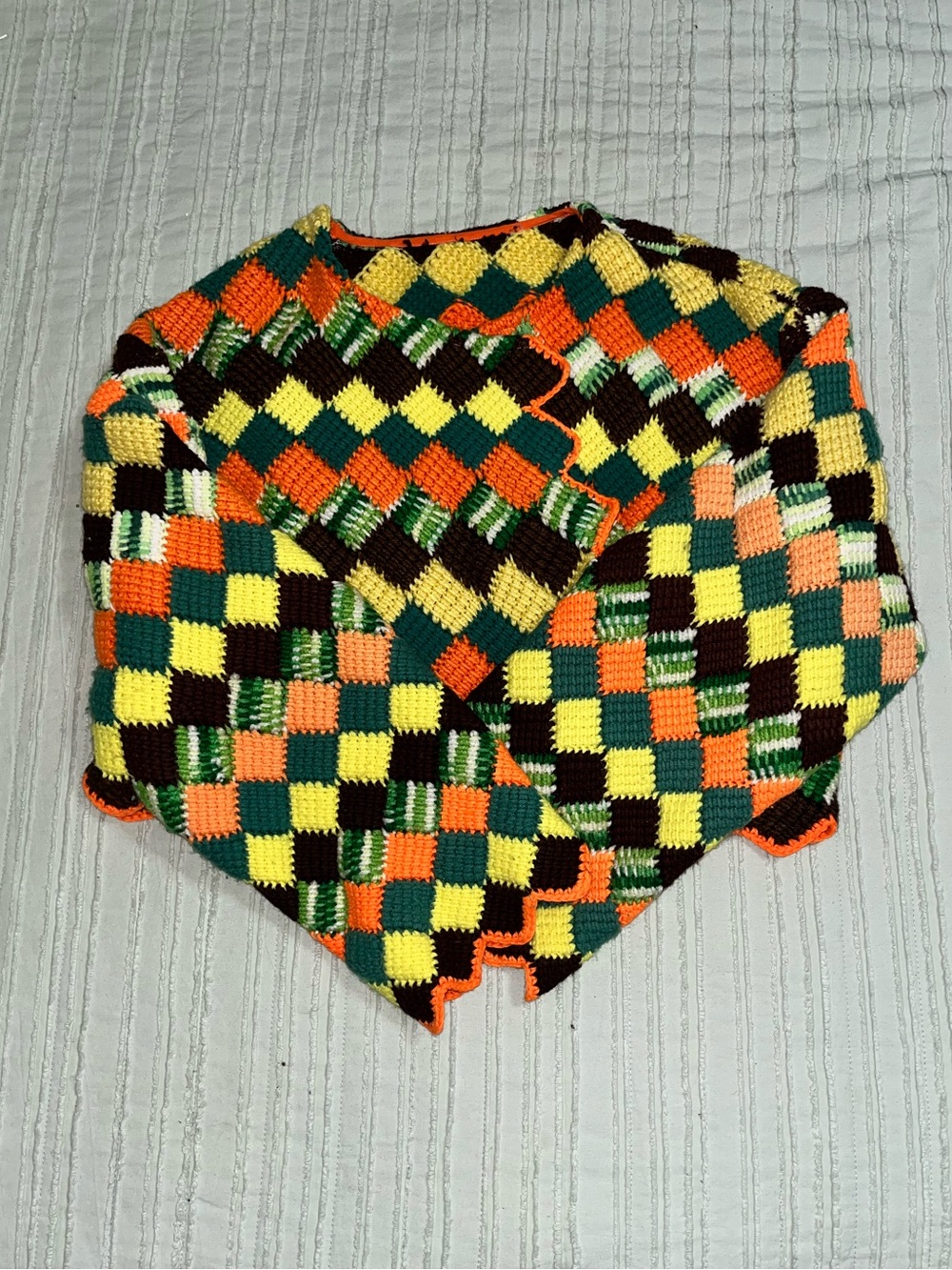 Vintage Afghan Cardigan